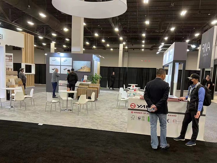 YANGZI FLOORING SUCCESSFULLY PARTICIPATED THE SURFACE 2022 IN LAS VEGAS